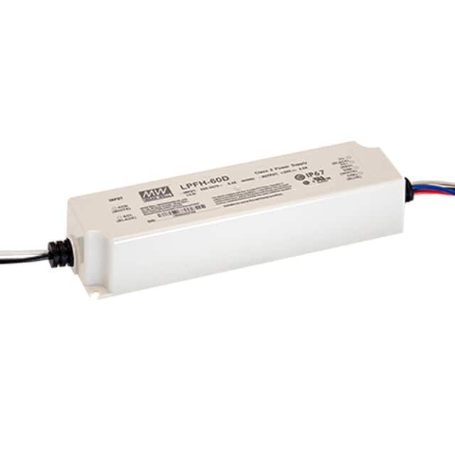 LPFH-60D-36 LED DRVR CC AC/DC 21.6-36V 1.67A