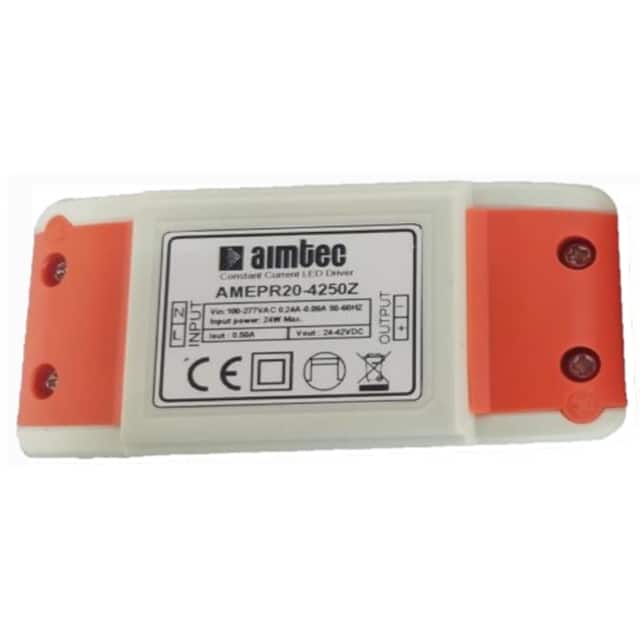 AMEPR20-4250Z LED DRIVER CC AC/DC 24-42V 500MA