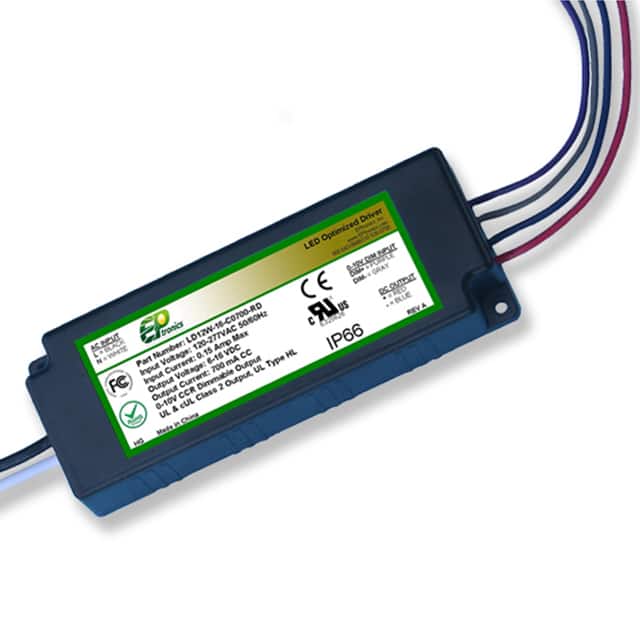 LD12W-48-C0220-RD LED DRIVER AC/DC CC 24-48V 220MA