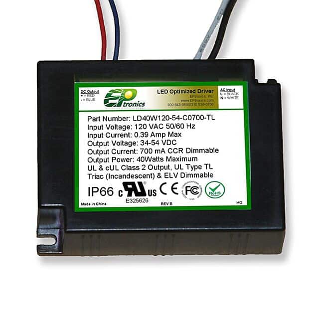 LD40W230-36-C1100-TL LED DRIVER AC/DC CC 22-36V 1.1A