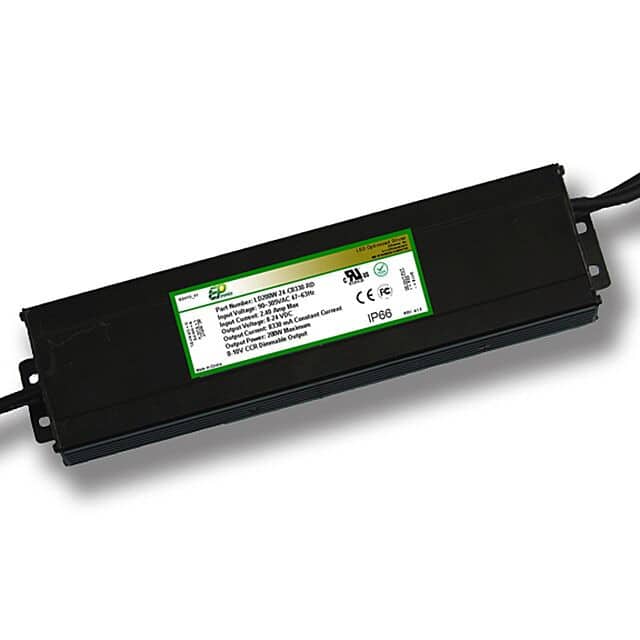 LD200W-57-C3500-RD LED DRIVER AC/DC CC 19-57V 3.5A