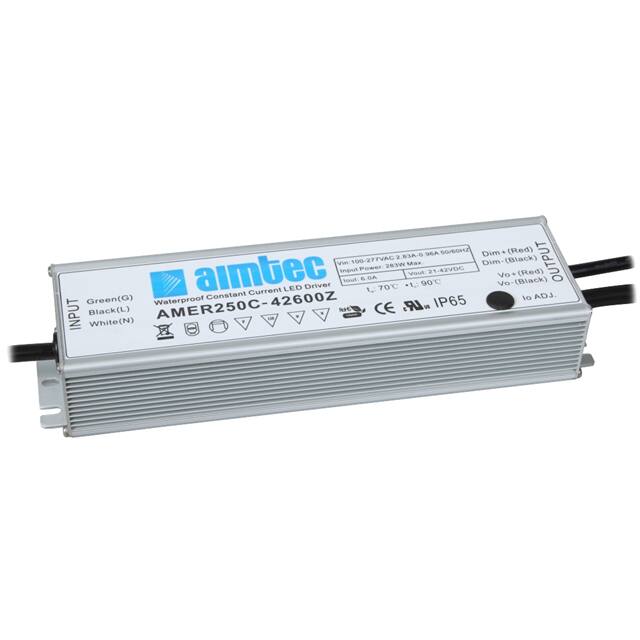 AMER250C-241000Z LED DRVR CC/CV AC/DC 12-24V 10A