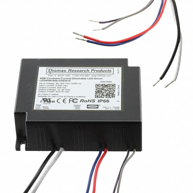 LED40W-048-C0830-D LED DRIVER CC AC/DC 16-48V 830MA
