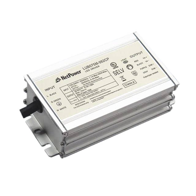 LUB075M-108CP 75W LED Driver, UL Listed
