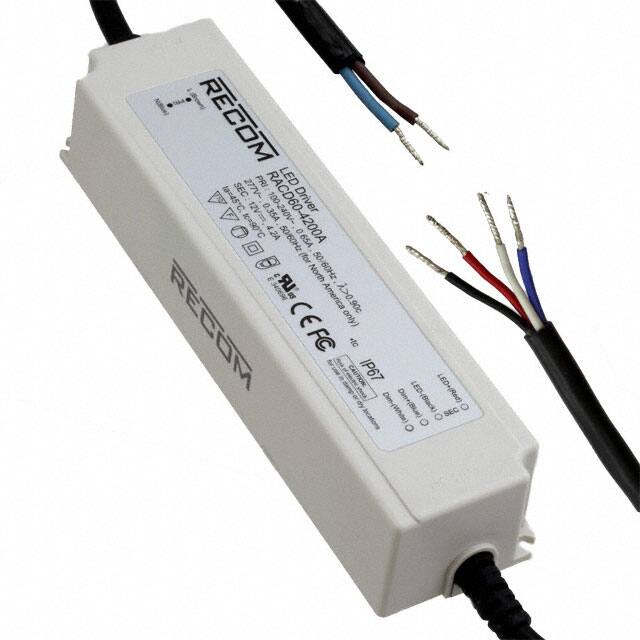 RACD60-4200A LED DRIVER CC AC/DC 9-12V 4.2A
