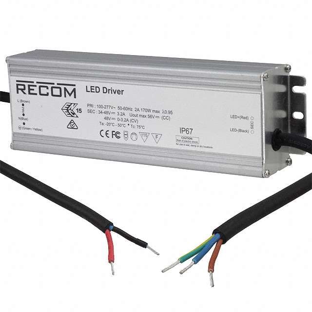 RACD150-48-ENEC LED DVR CC/CV AC/DC 34-48V 3.2A