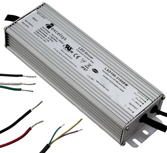 LXD100-3150SW LED DRIVER CC AC/DC 19-32V 3.15A