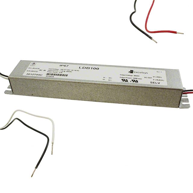 LDB100-024SW LED DRIVER CC/CV AC/DC 12-24V 4A