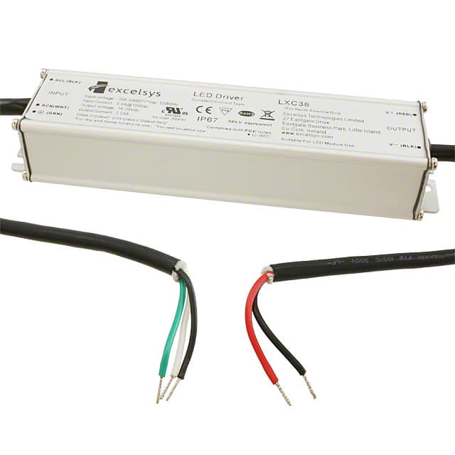 LXC36-0700SW LED DRIVER CC AC/DC 26-52V 700MA