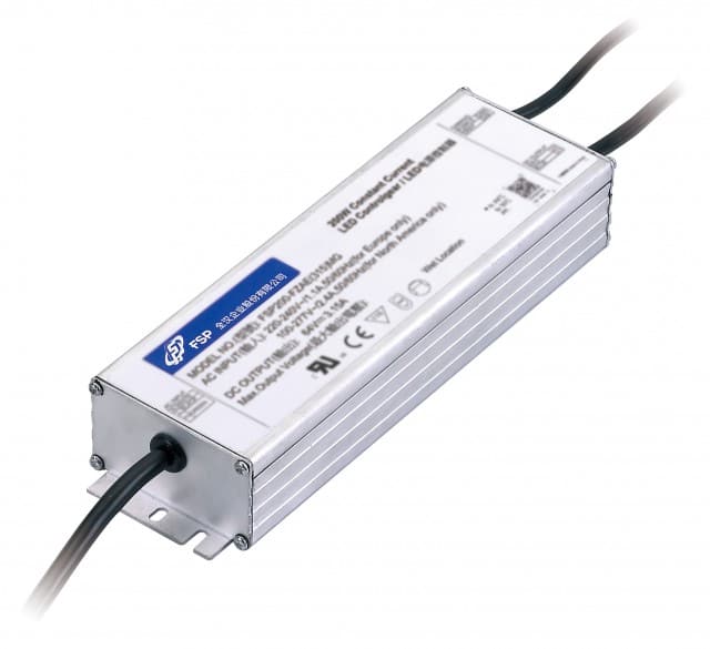 FSP200-FZAE1(370)MG LED DRIVER CC+CV AC/DC 22-54V 37