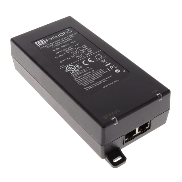 POE90U-1BT-5-R IEEE802.3BT - POE DESKTOP C14 5