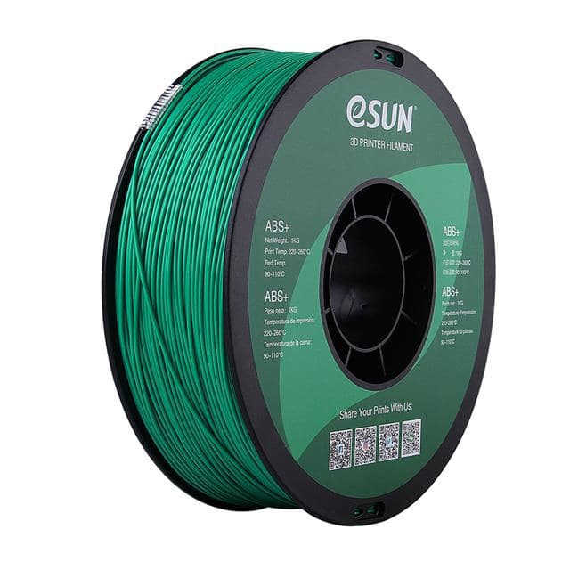 ABS+175G1 ESUN ABS (1.75MM,1000G)GREEN