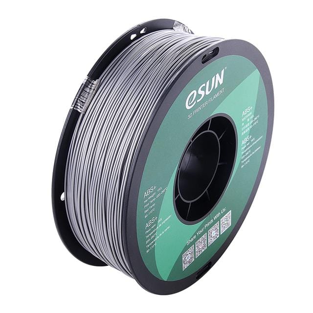 ABS+175S1 ESUN ABS (1.75MM,1000G)SILVER