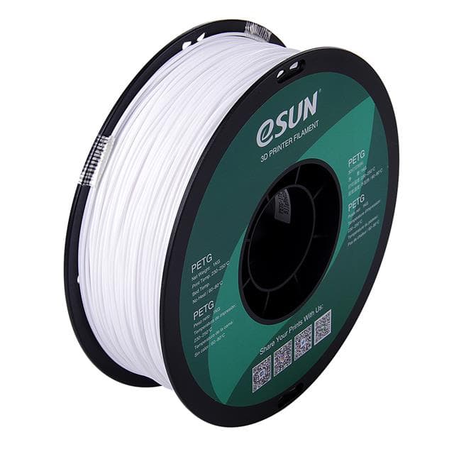 PETG175SW1 ESUN PETG (1.75MM,1000G)SOLID WH