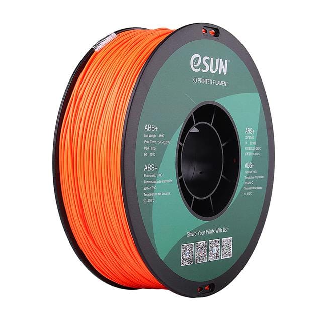 ABS+175O1 ESUN ABS (1.75MM,1000G)ORANGE