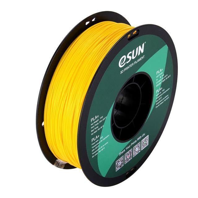 PLA+175Y1 ESUN PLA+(1.75MM,1000G)YELLOW