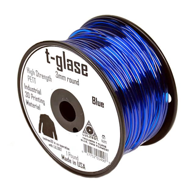 RM-PE0003 FILAMENT BLUE PET 0.118" 453.59G