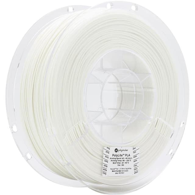 PM70527 POLYLITE PLA (1.75MM,1000G)WHITE