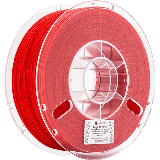 PM70533 POLYLITE PLA (1.75MM,1000G) RED