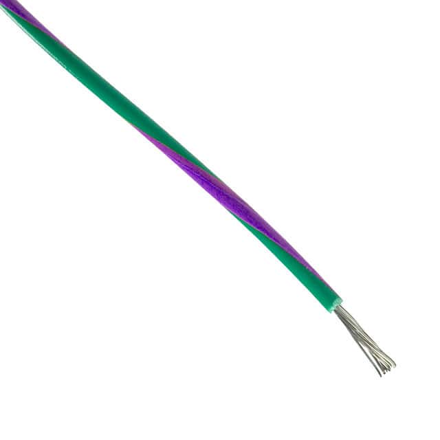 422207 GV013 HOOKUP STRND 22AWG GRN/VIO 5000'