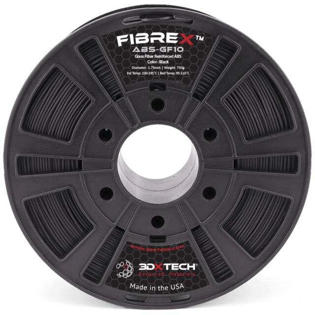 ABS6010750BK1 3DXMAX GF-ABS, 1.75MM, 750G, BLA