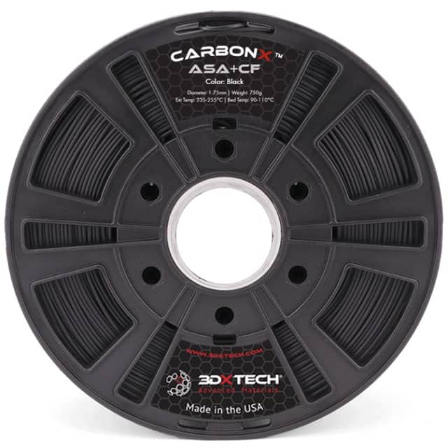 ASA3010750BK0 CARBONX ASA+CF, 1.75MM, 750G, BL
