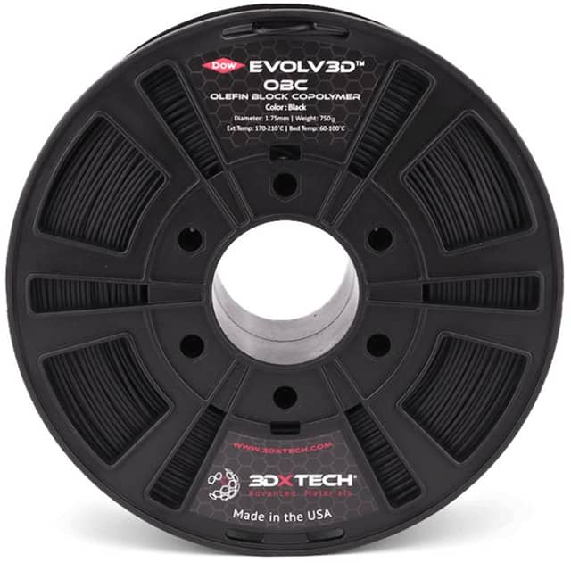 OBC1030750BK1 EVOLV3D PE COPOLYMER, 2.85MM, 75
