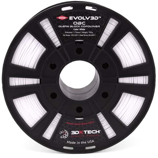 OBC1010750WT1 EVOLV3D PE COPOLYMER, 1.75MM, 75