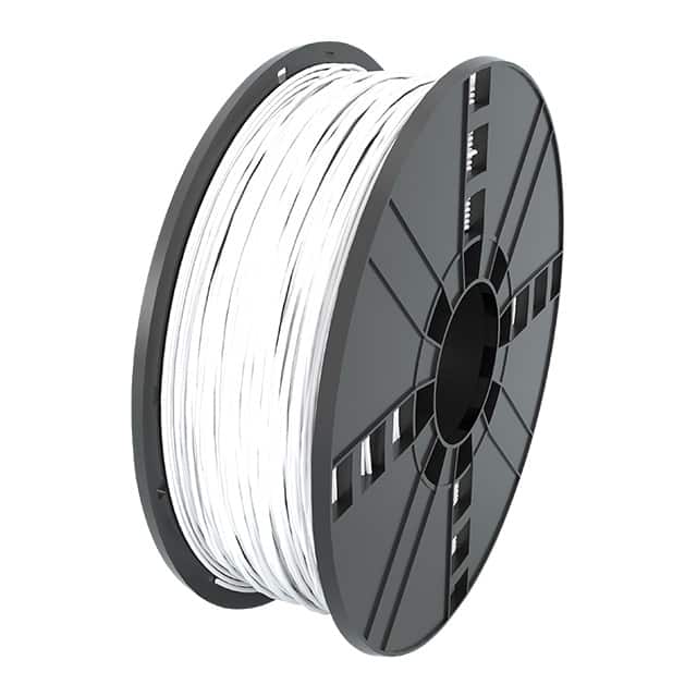 ABS17WH1 FILAMENT WHITE ABS 0.07" 1KG