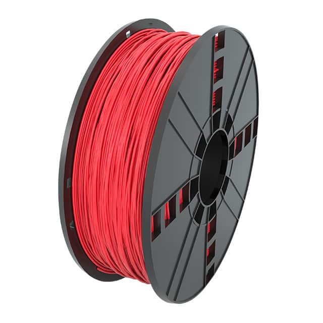 PLA17THRE1 FILAMENT RED PLA 0.07" 1KG