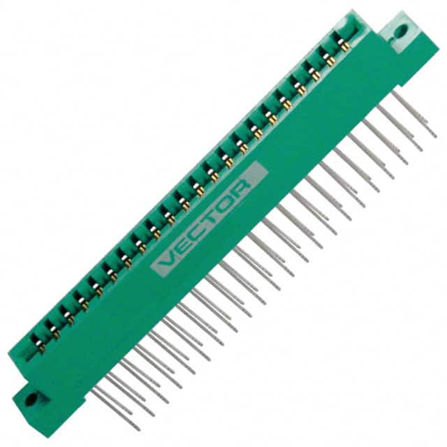 R644-3F CONN EDGE 44CONT WIRE-WRAP FLUSH