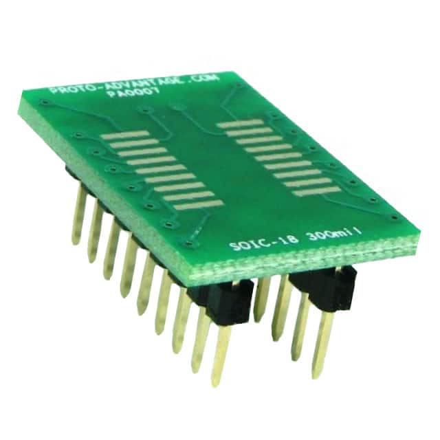 PA0007 SOIC-18 TO DIP-18 SMT ADAPTER