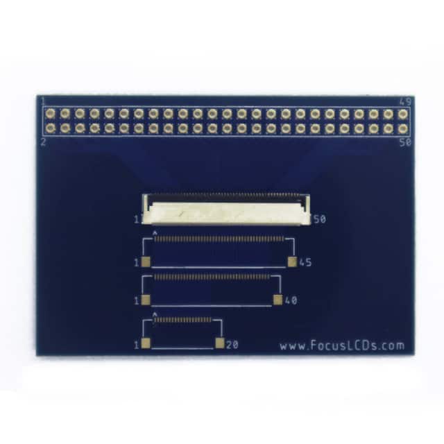 KBB5050A 50-PIN FPC BREAKOUT BOARD