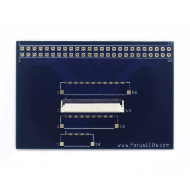 KBB5045A 45-PIN FPC BREAKOUT BOARD