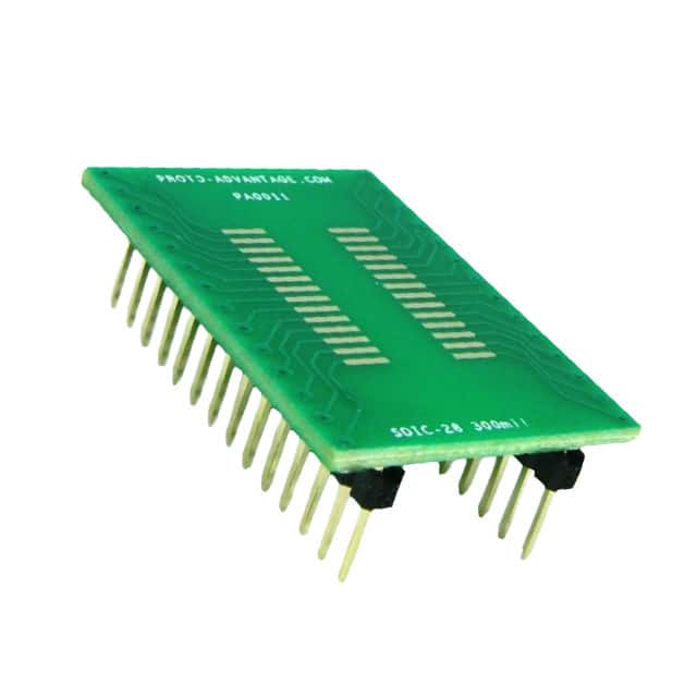 PA0011 SOIC-28 TO DIP-28 SMT ADAPTER