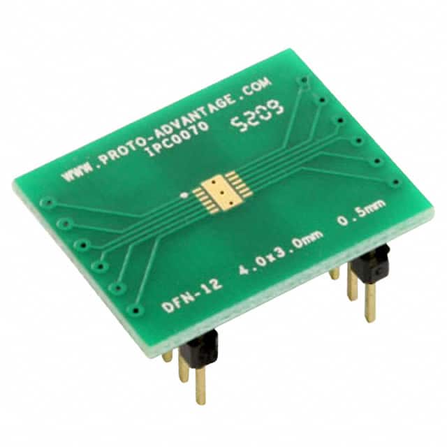 IPC0070 DFN-12 TO DIP-16 SMT ADAPTER