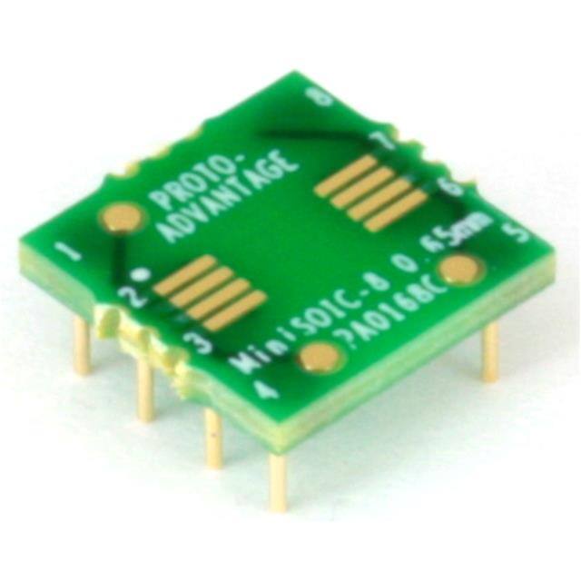PA0168C MINI SOIC-8 TO DIP-8 SMT ADAPTER
