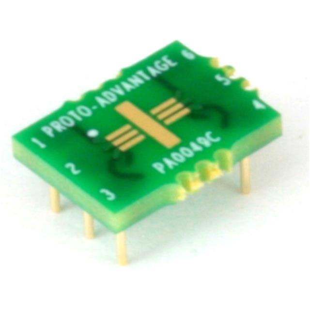 PA0049C MLP/DFN-6 TO DIP-6 SMT ADAPTER (
