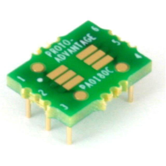 PA0180C SUPERSOT-6 TO DIP-6 SMT ADAPTER