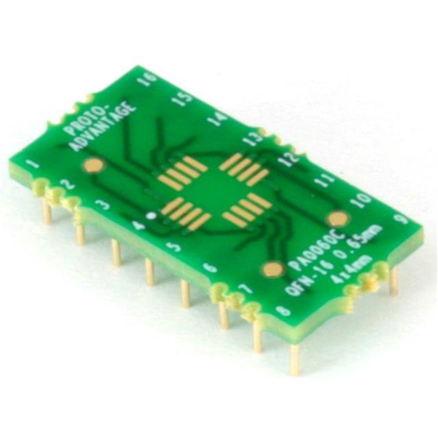 PA0060C QFN-16-THIN TO DIP-16 SMT ADAPTE