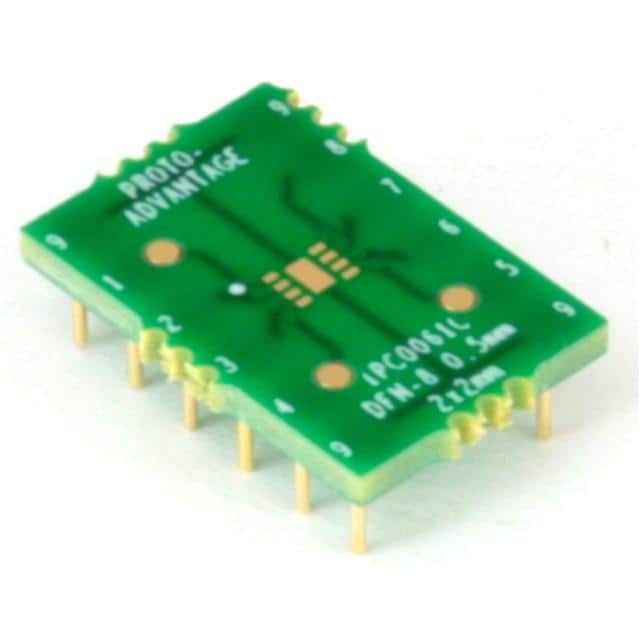 IPC0061C DFN-8 TO DIP-12 SMT ADAPTER (0.5