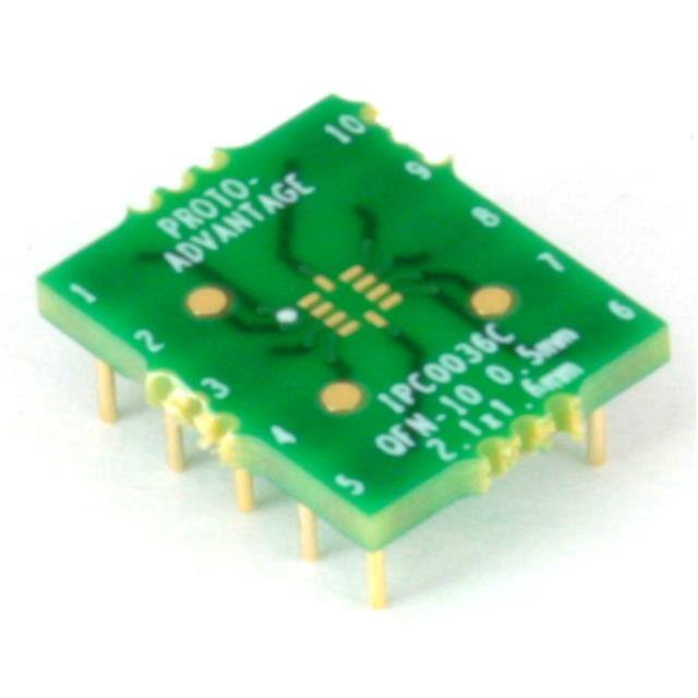 IPC0036C QFN-10 TO DIP-10 SMT ADAPTER (0.