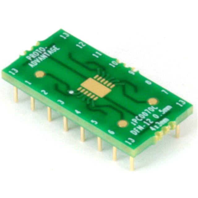 IPC0070C DFN-12 TO DIP-16 SMT ADAPTER (0.