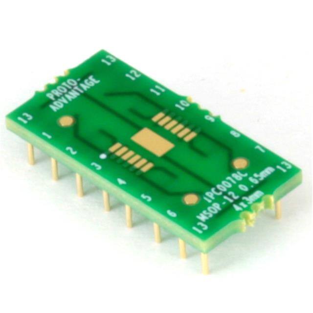 IPC0078C MSOP-12 TO DIP-16 SMT ADAPTER (0