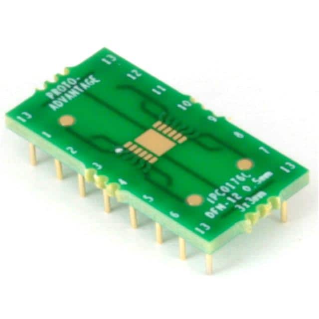 IPC0176C DFN-12 TO DIP-16 SMT ADAPTER (0.