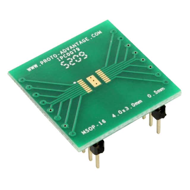 IPC0079 MSOP-16 TO DIP-20 SMT ADAPTER