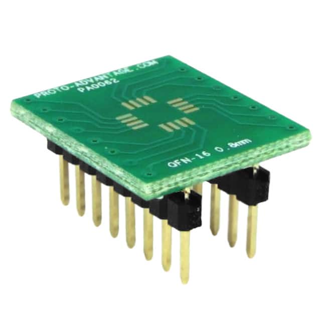PA0062 QFN-16 TO DIP-16 SMT ADAPTER