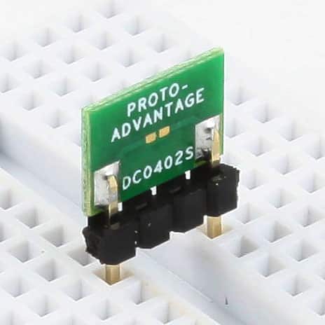 DC0402S-10X 10PC DISCRETE 0402 TO 300MIL TH