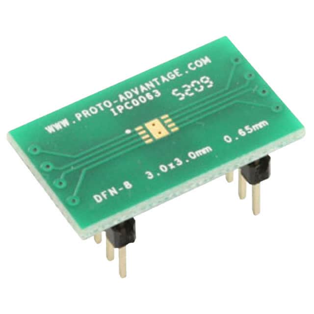 IPC0063 DFN-8 TO DIP-12 SMT ADAPTER