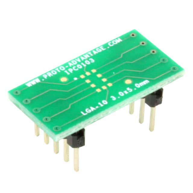 IPC0103 LGA-10 TO DIP-10 SMT ADAPTER